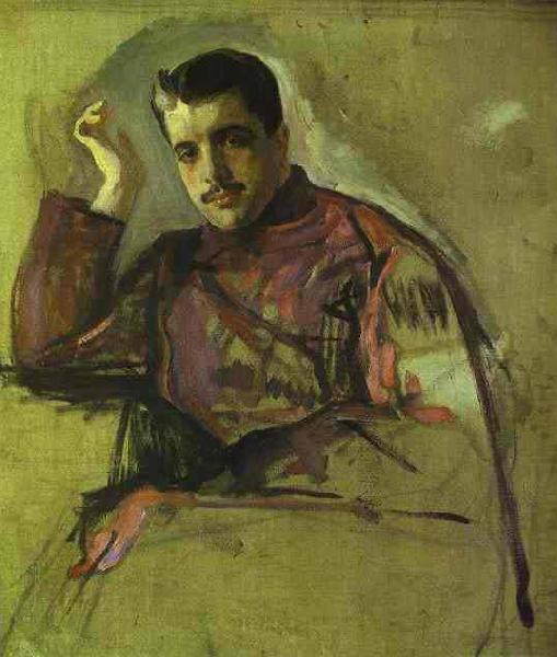 Valentin Serov Portrait of Sergei Diaghilev